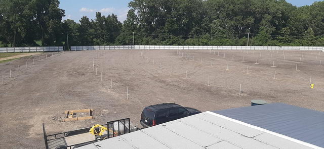 Memory Lane Drive-In Theater - 2020 Construction (newer photo)